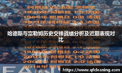 哈德斯与富勒姆历史交锋战绩分析及近期表现对比